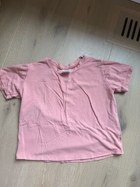 Jax and Lennon Classic Pink Crewneck Tee YM